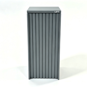Grey Free-Standing Letterbox-Parcels