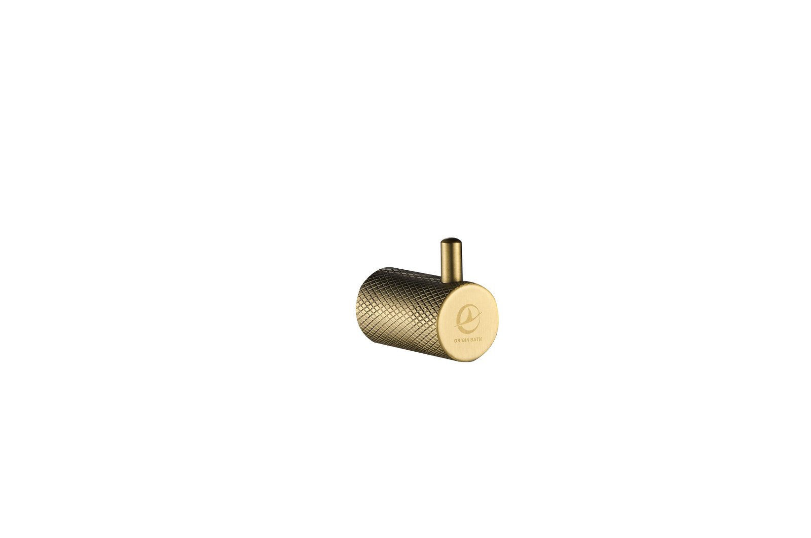 Round Designer Robe Hook Brushed Gold-6604C007BG - Image 2