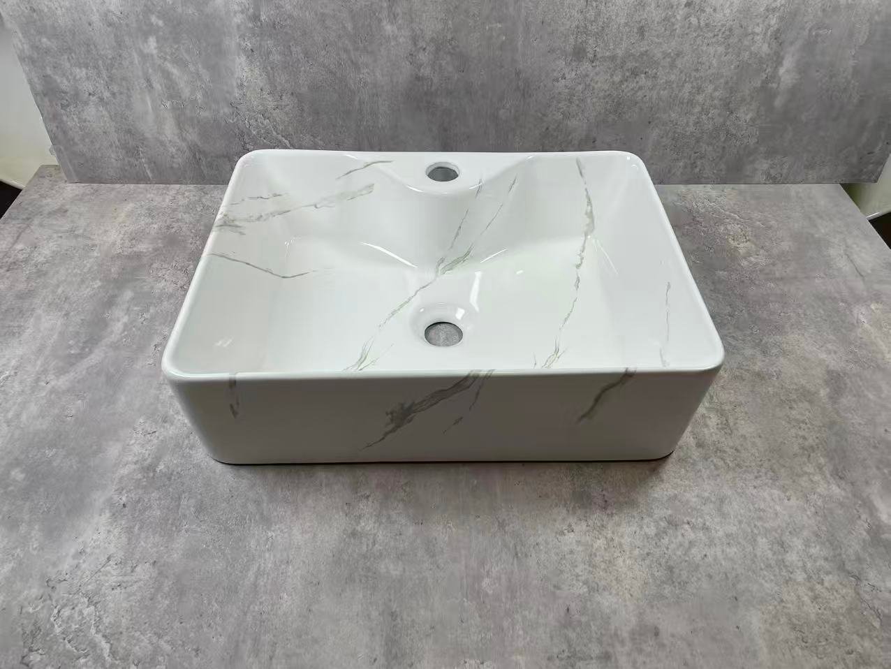 Basin White with grey Wines 831-GWM-21 - Image 4