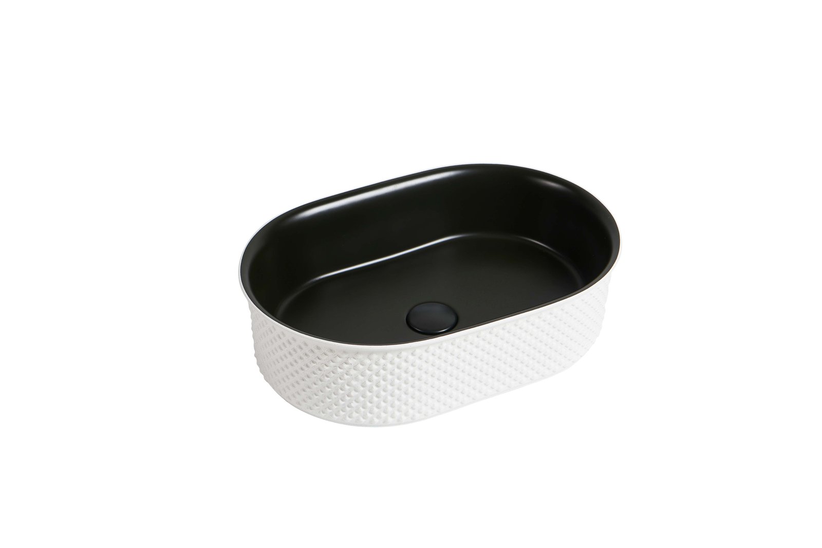 Basin Black and White A739-CWBK-MRS - Image 2