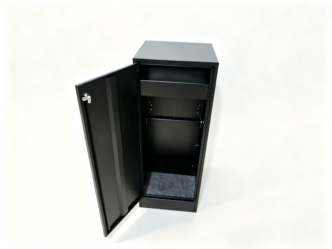 Black Stacked Design Free-Standing Letterbox-Parcels - Image 9
