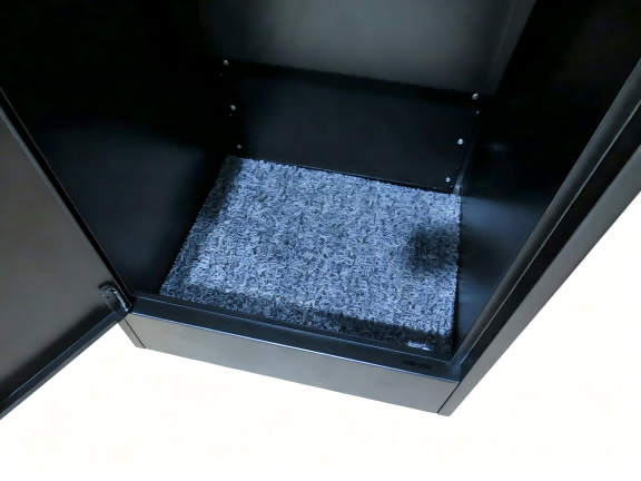 Black Stacked Design Free-Standing Letterbox-Parcels - Image 6